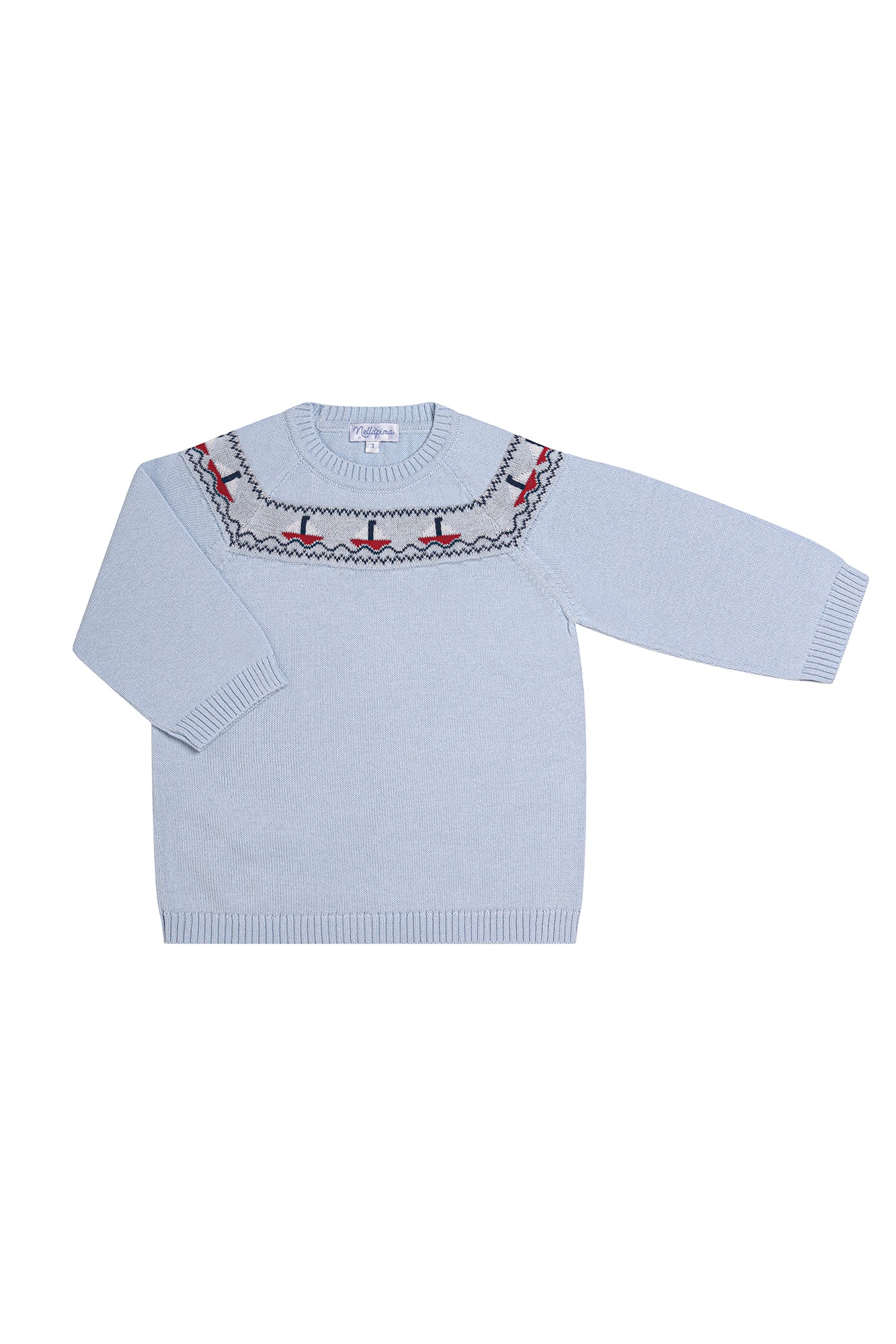 Image of Sailboat Knit Sweater